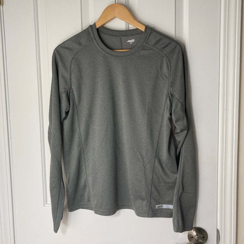 Avia Grey Long Sleeved Active Shirt